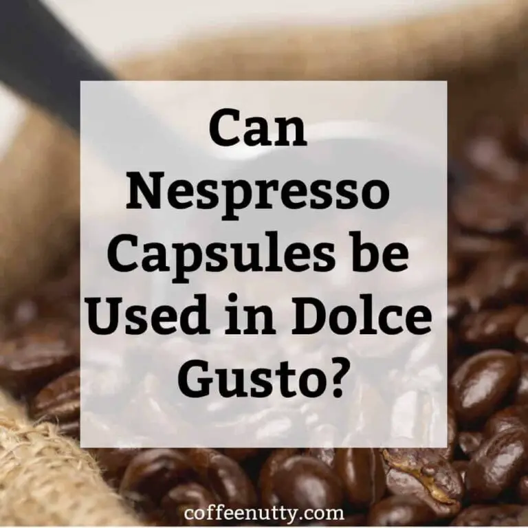 Can Nespresso Capsules be Used in Dolce Gusto?