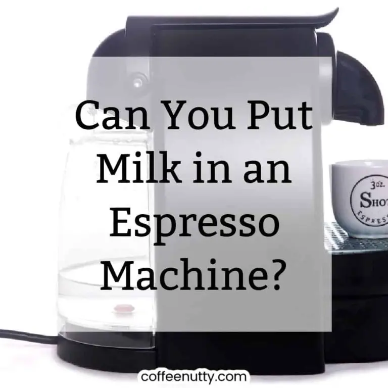 espresso machine with white backdrop