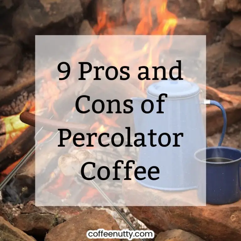 Percolator coffee by a campfire while roasting hotdogs and marshmallows