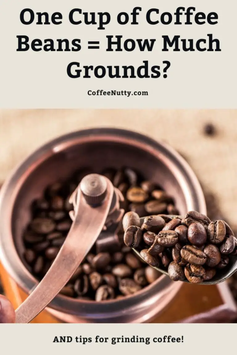 One Cup of Coffee Beans Equals How Much Ground?